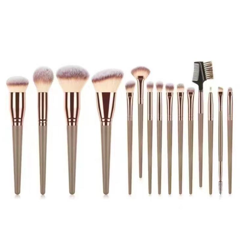 7/15Pcs Makeup Brushes Face Eyes Make Up Brush Eyelash Eyeshadow Eyebrow Eyeliner Foundation Powder Blush Highlight Lips Brush