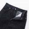 MUJI Women's Stretch Denim A-Line Skirt Dark Navy L Size Organic Cotton BE1Z3A5A