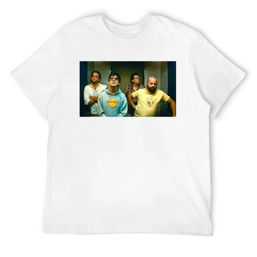 Потрясающая комедия Даг Алан Эд Хелмс «Мальчишник в Вегасе» Ретро Винтаж Футболка Большие размеры Новая серия Быстросохнущие рубашки Мужская графика