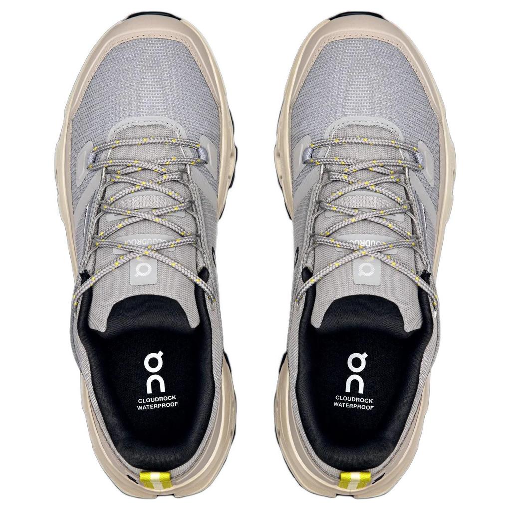 ON  Cloudrock Low Waterproof Alloy Ice Women Sneakers Grey 3WF10143317