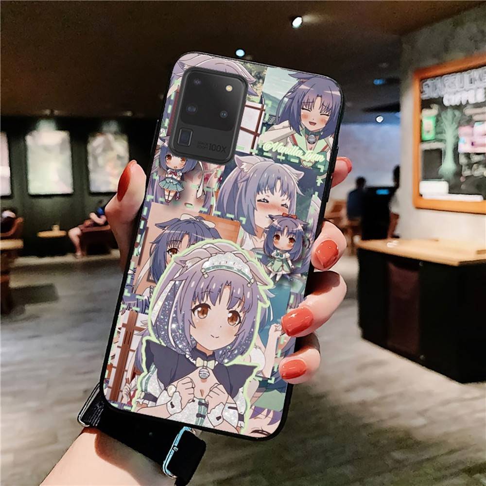 Классический Красивая Девушка NEKOAPARA Игровой Чехол Для Телефона Для Samsung S 9 10 20 21 22 23 30 23 24 Plus Lite Ultra FE S10lite Funda