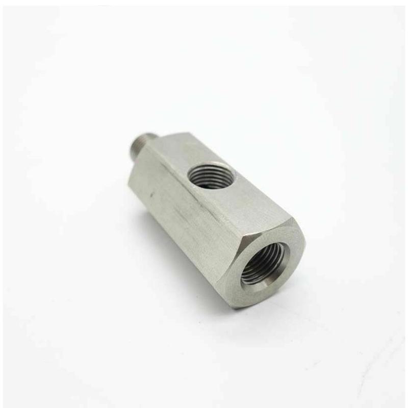 Датчик давления масла M10x1.5 Внутренняя резьба на M10x1.5 Внутренняя резьба с боковым портом 1/8 NPT Шланг Двигатели Турбо Поставка Замена подающая линия Манометр