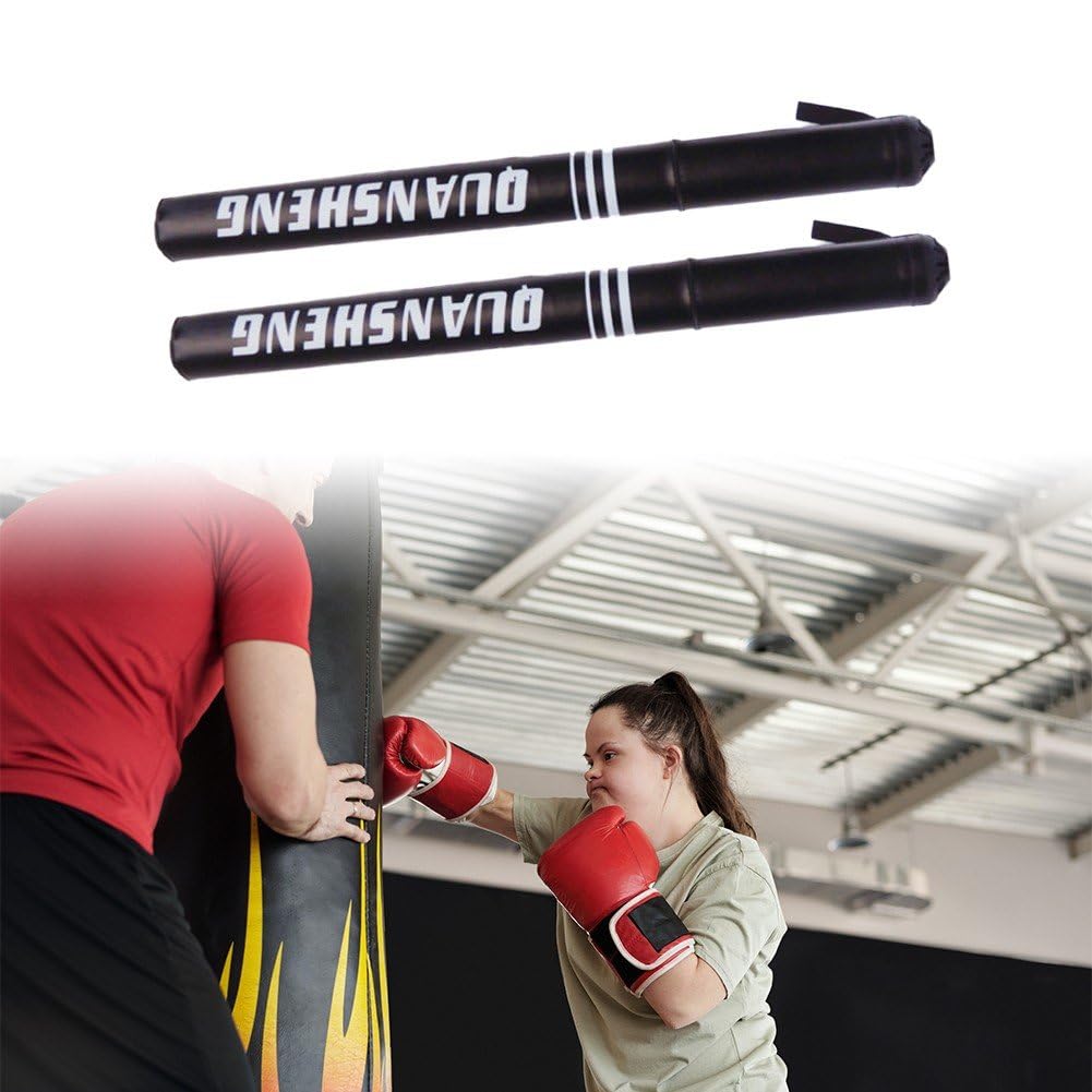 2pcs Boxing Stick Target Muay Thai Mma Gloves Dodge Reaction Stick Taekwondo Speed Training Equipment Fighting Reaction