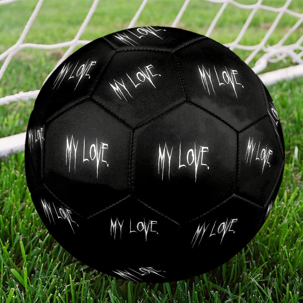 1pc Love Mystery Size 5 Soccer Ball Professional Match Training Football Indoor &Outdoor Sports Ball Lightweight Durable c6544