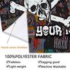 Custom Name St.Pauli Wall Tapestry Aesthetic Wall Hanging Printed Fabric Blanket Decorative Tapestries for Bedroom Living Room Home Decor