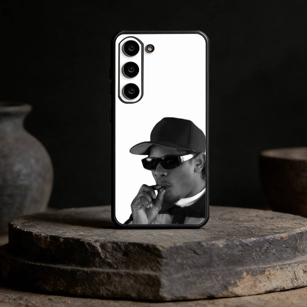 Чехол для телефона рэпера E-Eazy E для Samsung Galaxy A13, 21s, 22, 31, 32, 52, 53, 71, 72, 73, Мягкая черная крышка