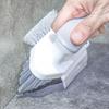 1PCS Wall Corner Brush Windows Slot Cleaner Floor Seam Brush Scraping Brush Bathroom Floor Corner Brush Toilet Cleaning Brush