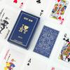 Meita Black Core Linen Finish Playing Cards