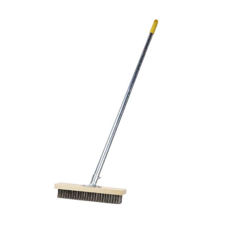 Stainless Steel Long Handle Hard Wire Floor Brush