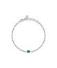 Tesori Bracelet With Green Stone SAIW239 For Women
