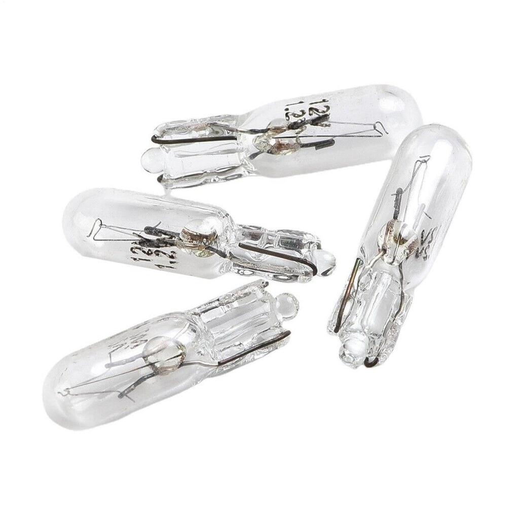 Halogen Bulbs | T5 286 Halogen Bulbs 1.2 Watt 2 Pin,Cluster Gauge Dash Lamp