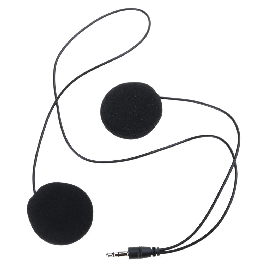 Quality Full Coverage Motorcycle Helmet Earphones Featuring Double Speakers And 3.5mm Connectors HiFi Stereo Sound