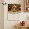 Home Wall Decoration Yorkshire Terrier Calendar, 2027 Monthly Hanging Planner with Metal Office Supplies Double Coil Binding for Organization And Time