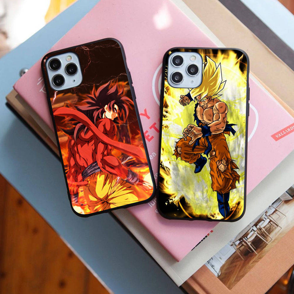 Чехол для OPPO Reno 8 6 5 Pro Find X3 A17 A3 A31 A38 A40 A53 A54 A55 A74 A76 A78 A77 A80 A94 A95 A96 Lite Черный Мягкий Чехол WI66 Dragon Ball