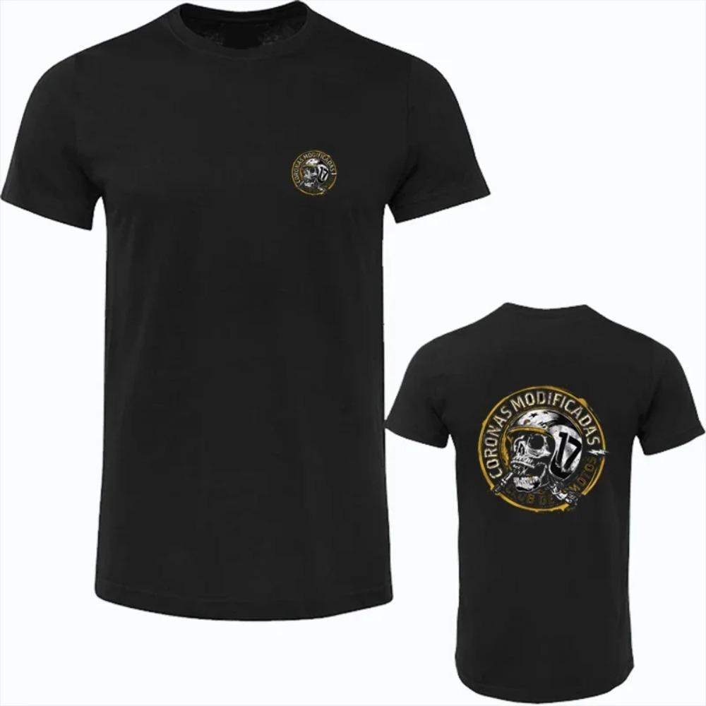 Винтажная футболка Road Devils для автомобиля, мужская, летняя, новинка, с круглым вырезом, в индустриальном стиле, сделай сам, черные футболки, для отдыха