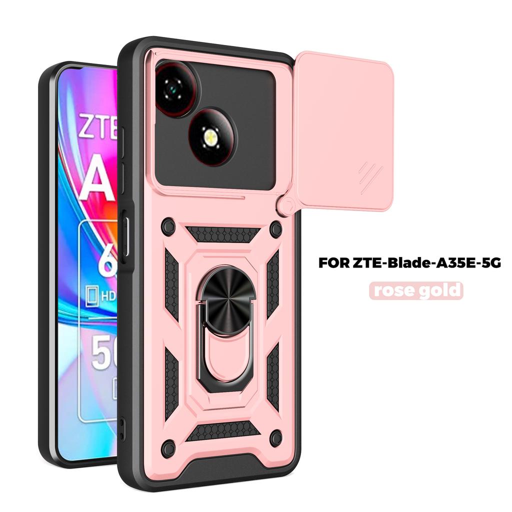 Подходит для ZTE Blade A35E Shunjia окно толкатель чехол для мобильного телефона Красный Демон 10Pro шлифованный противоударный защитный чехол