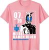 KaUnisex Rider Series Print TShirt Unisex Women Trendy Street Style Short Sleeve Tee Casual Breathable Comfortable Daily Wear Tops