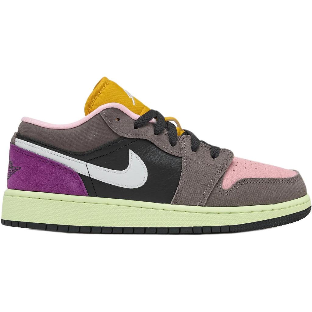 Air Jordan 1 Low SE GS Токио Bio Hack Детские кроссовки Серый Масляно-серый Пещерный камень HQ2021-005