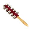 Shaker Musical Toy Hand Rattle Bell Orff Instruments Hand Cranked Bells Portable Drum Stick Bell