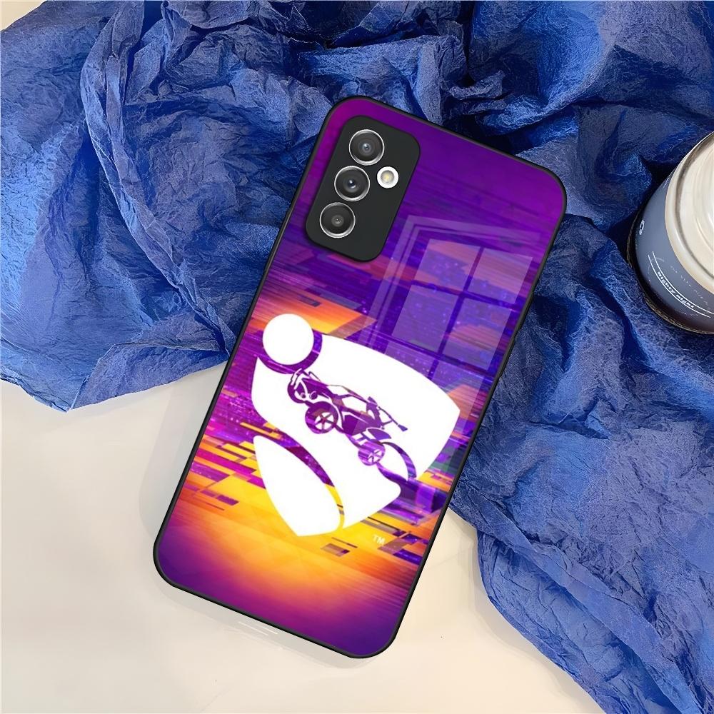 Чехол для телефона Rocket League для Samsung Galaxy S25 S24 S30 S21 S23 S20 S22 Fe Note 20 Pro Ultra Plus стеклянная крышка