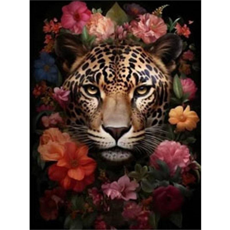 DIY Diamond Painting Flowers and Animals Cross Stitch Kit Mosaic Art Diamond Painting Full Circle/Square Diamond Home Decoration