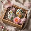 Patchwork Felt Easter Egg House Diy Kit Flower Spring Festival Party Diy Kids Gift 2026 Happy Easter Day Home Decor