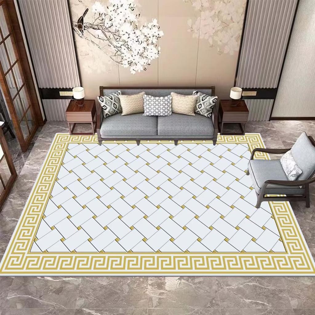 Роскошные ковры в европейском стиле для украшения гостиной, домашние ковры для больших комнат, моющийся ковер для спальни, мягкий коврик с принтом для декора