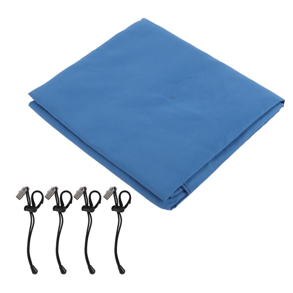 2x2m Blue Screen Photography Backdrop Wrinkle Resistant Durable Screen Background Cloth