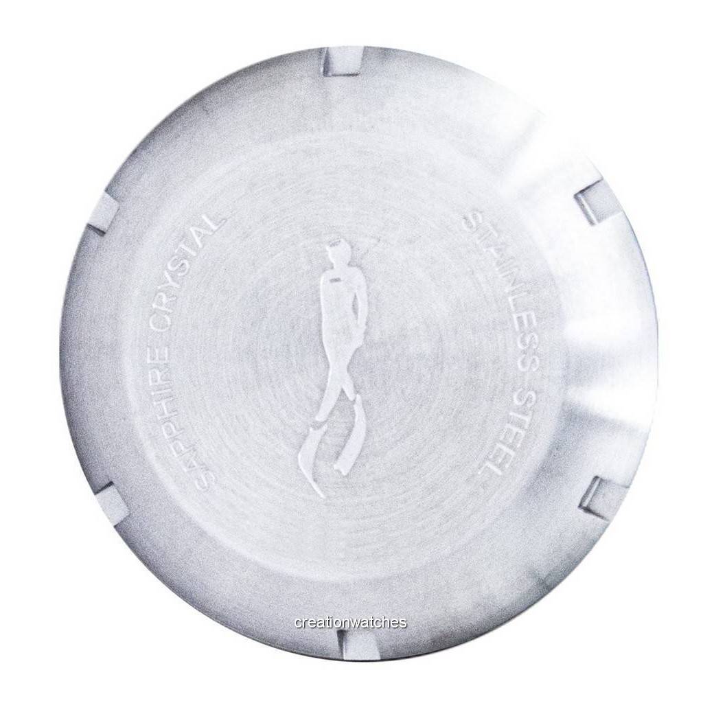 RATIO FreeDiver Автоматические мужские часы RTA100 200M с черным циферблатом и сапфировым стеклом из нержавеющей стали