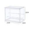1pc Three Layer Acrylic Display Rack Transparent Ladder Handmade Anime Car Model Blind Box Storage Box Jewelry Sorting Box