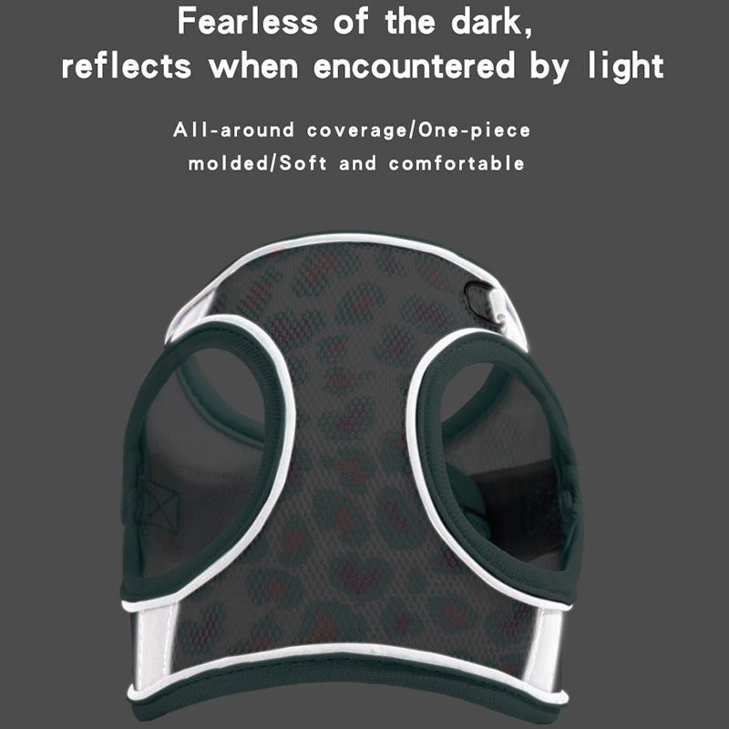 Cat Dog Harness Vest Summer Breathable Mesh Leash Vest Set for Small Dogs Adjustable Puppy Cat Harness Outdoor Walking Leash