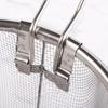 Home with Handle Kitchen Foldable Stainless Steel Filter Cooking Tools Food Colander Frying Basket