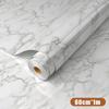 Self Adhesive Marble Contact Paper Waterproof Oil Proof Easy Clean For Kitchen Home Countertop