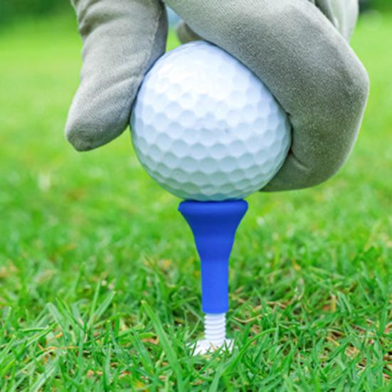 20Pcs Golf Tee Height Adjustable Sharp Tip Plastic Golf Holder Golf Training Aid Driving Range Indoor Outdoor Golf Spike Set
