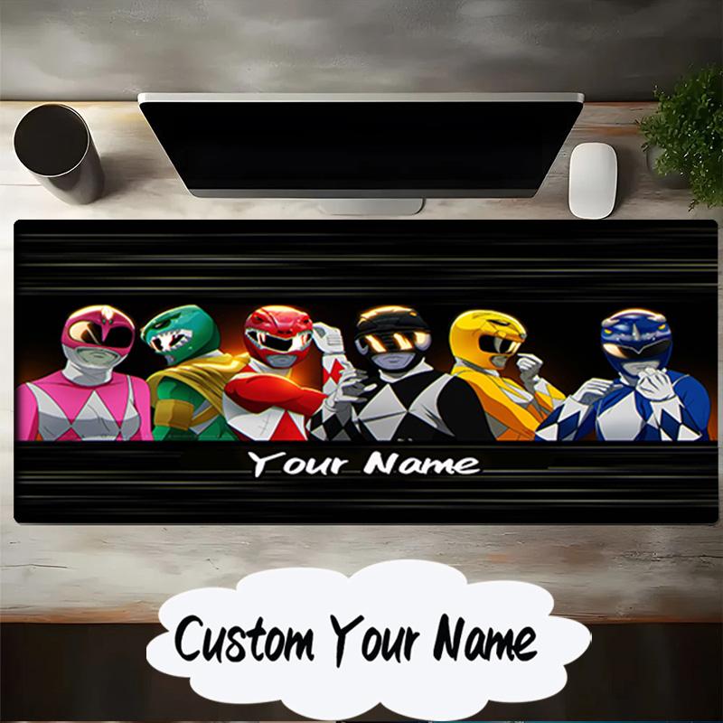 Custom Name Mouse pad Power Team-up Mouse pad, Gaming Mouse Pad, keyboard pad, Desk Decor for computer notebook Fan Birthday Gift