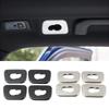 For Volvo XC60 2018 2019 2024 Roof Hook Frame Cover Trim Stainless Steel Auto Accessories Decoration Sticker