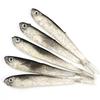 10Pcs Fishing Lure Silicone Bait 3D Eyes Carp Baits Artificial Soft Fish Tackle