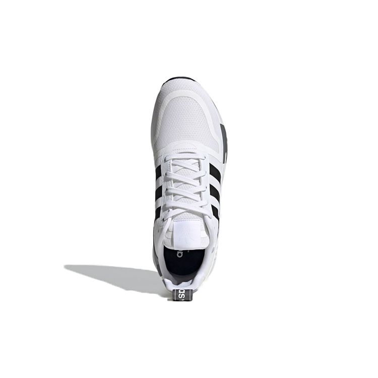 adidas Originals Multix Sports Повседневная Ткань Нескользящие Дышащие Низкие Кроссовки для Марафона Унисекс Белый Черный FZ3444
