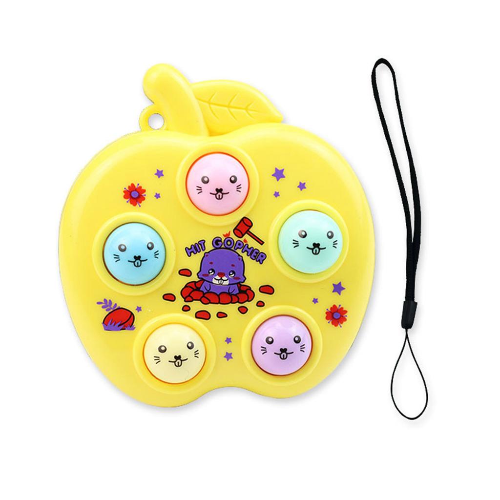 Декомпрессионная игрушка-молоток, игрушка для стукания, ручная игра «Ударь крота», декомпрессионный брелок для взрослых, игрушка для координации рук и глаз