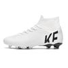Мужские/женские футбольные бутсы Молодежные тренировочные бутсы с искусственной травой Длинные ногти Сетка из микрофибры TF Дышащие футбольные бутсы Детские футбольные бутсы