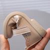 1-7 Years Girls Shoes Elegant British Princess Shoes Style Non-Slip Soft Bottom Shoes
