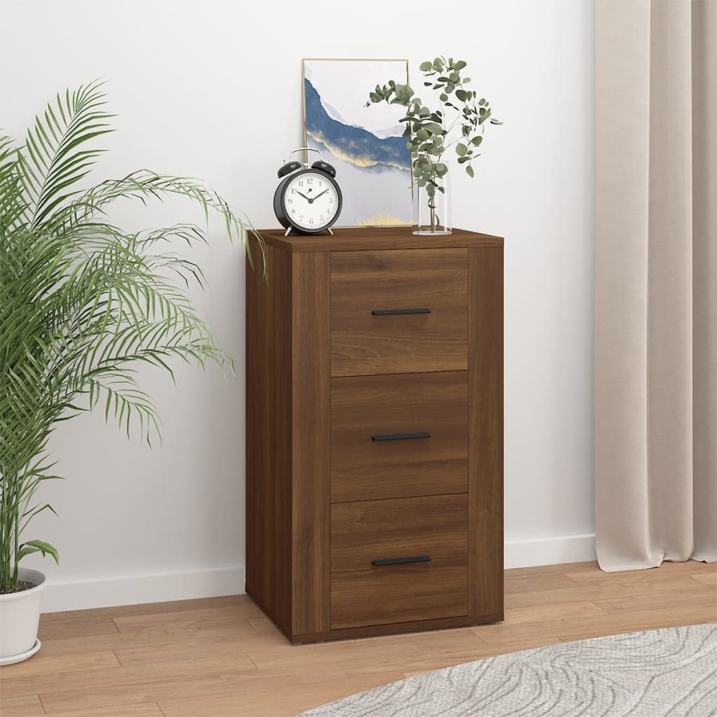 vidaXL Sideboard Braun Eichen-Optik 40x33x70 cm Holzwerkstoff