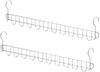 Shimomura Kikaku набор из 2 шт. Можно повесить равномерно Предотвращает Занимает все Можно сушить в Сухой Сухой Нержавеющей Сушке белья 45036 10-рядная вешалка, [Сделано