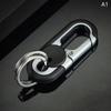 Car Keychain Creative Key Holder Men  Camping Climbing Metal Key Ring