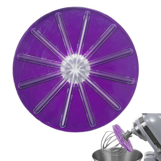 Yousheng Mixing Head Baffle Anti-Splatter Guard for Stand Mixer Universal Ingredient Slot Mixer Attachment Easy To Clean Kitchen Accessory for Mixers