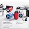BABD1 For BMW New 4Pcs Car Wheel Tire Valve Caps Air Stem Covers Accessories For BMW E46 E90 E60 F10 E39 F30 E36 F20 E87 E90 E70 E91