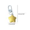 Acrylic Cute Colorful Five-Pointed Star Phone Trinket Female Phone Shell Pendant Accessories Package Decoration Keychain
