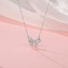 Exquisite Bow Necklace for Women, Light Luxury, High Grade, Sweet, New Collar Chain Necklace Ornament