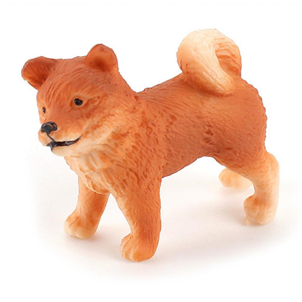 Accessories Puppy Figures Animal Model Children Educational Toys Micro Landscape Dog Figurine