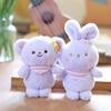 Cute Little Rabbit Pendant Plush Toy Doll Bear Schoolbag Hanging Decoration Keychain Doll Doll
